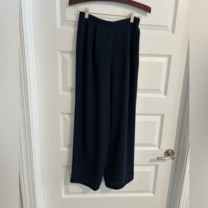 Vintage Talbots Sparkly Pants Navy Blue Size 4